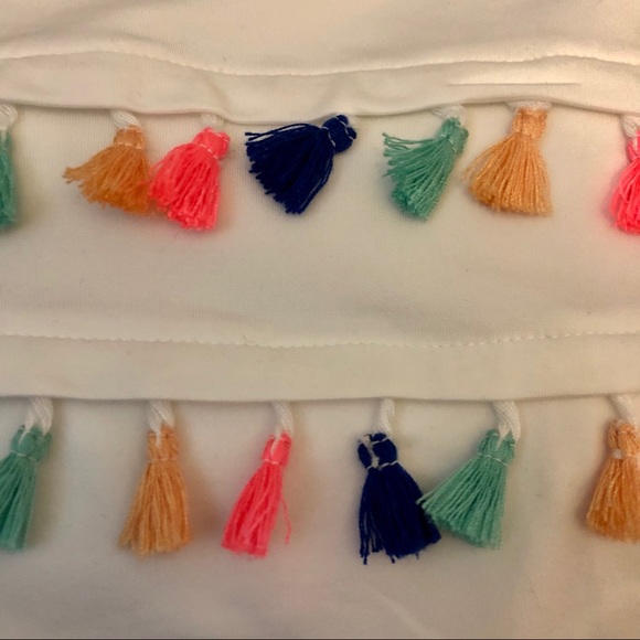 Multicolored Tasseled T-Shirt - Picture 2 of 2